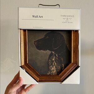 Studio McGee Gold Framed Dog Portrait